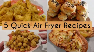 5 *NEW* AIR FRYER RECIPES | SIMPLE AIR FRYER COOKING | Kerry Whelpdale