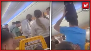 'Horrific' Ryanair flight to Ibiza erupted into chaotic 'rave'