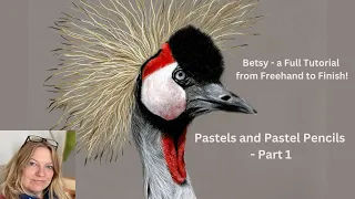 Betsy - Pastels & Pastel Pencils Tutorial - Part 1