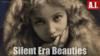 Silent Era Beauties Brought To Life (AI) | 1910s & 1920s Hollywood Vol. 1