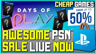 AWESOME PSN DAYS OF PLAY SALE LIVE NOW - HISTORIC LOW PRICES ON PS4 GAME DEALS!