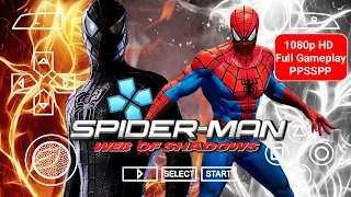 Spider Man Web of Shadows Full Gameplay PSP [1080P HD] Walkthrough PPSSPP Emulator