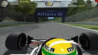 F1 Challenge Classic Modern Edition Mod - Gameplay - Ayrton Senna - Monza