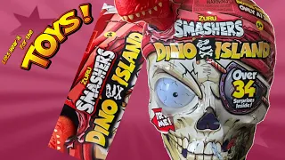 Zuru Smashers Dino Island Giant Skull #asmr #oddlysatisfying #unboxing