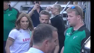 Mel C leaves after her performance Pride Amsterdam 2018 @ The Dam Square
