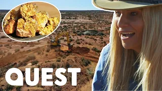 The Gold Devils Uncover Gold Quartz Worth $25,000! | Aussie Gold Hunters
