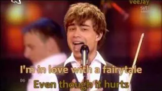 Alexander Rybak Fairytale (Eurovision 2009 winner) karaoke by veeJay