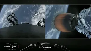 SXM-7 FALCON 9: Mission 2020-12-13. Launch of the rocket! (SpaceX)