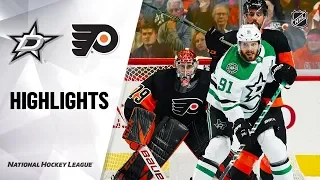 NHL Highlights | Stars @ Flyers 10/19/19