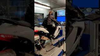 SUZUKI HAYABUSA 2021-22 GEN3 FULL AKRAPOVIC EXHAUST NOTE ON DYNO