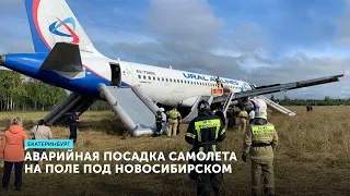 Аварийная посадка А-320 под Новосибирском. Что их вынудило отклониться и экстренно посадить самолет?