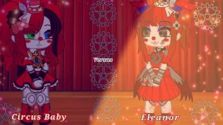 Circus Baby VS Eleanor // {Singing Battle} // FNAF, Fazbear Frights.