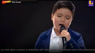 Dereck Gadea | Esta noche | Audiciones a Ciegas | La Voz Kids Perú