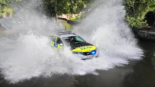 REAL Police Car SENDS IT into DEEP Water!