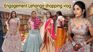 Engagement lehanga shopping vlog 🛍️ | Tamil | Kaviya Karun💜