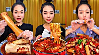 ASMR CHINESE FOOD MUKBANG EATING SHOW | 먹방 ASMR 중국먹방 | XIAO XUAN MUKBANG #75