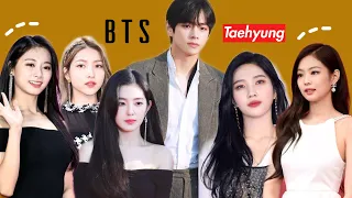 BTS V AND TOP 5 SHIPS 💜(Taewon, Taennie, Vrene, Taetzu, Vjoy)