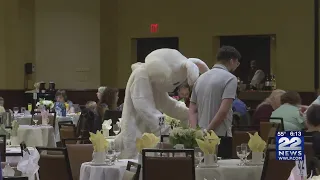 Easter brunch buffet at the Sheraton Springfield