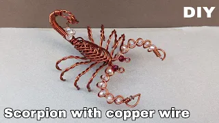 How to make wire scorpion sculpture by 2neart