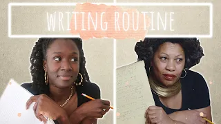 I tried Toni Morrison's writing routine 📝 (ch.1)