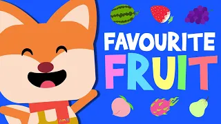 My Favorite Fruit! | Wormhole English - Songs For Kids