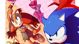 sonic dash 2 sonic, amy, knuckles shadow, tails,sticks.IOS/Android