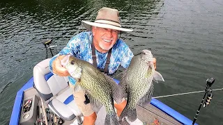 Big Crappie On Live Bait, Lake Murray