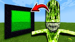 How To Make A Portal To The ZOONOMALY SPIDER WATERMELON Dimension in Minecraft PE