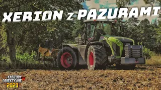 🔥NOWY NABYTEK🔥Claas Xerion 5000 vs Głębosz 3m🔥Xerion z Pazurami 🔥Głęboszowanie 2020🔥 Kaszuby 🔥