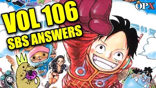 VOL 106 SBS BREAKDOWN | ONE PIECE EXPLAINED