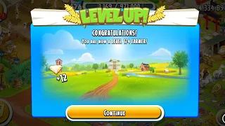 hay day gameplay and Level up 124