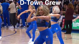 Dallas Mavs D-Town Crew (Dallas Mavericks Dancers) - NBA Dancers - 3/27/2022 dance performance