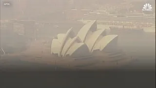 Sydney, Australia, faces smog rated 11 times typical 'hazardous' level