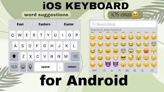 IOS KEYBOARD FOR ANY ANDROID 🤍