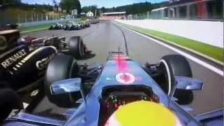 F1 Spa GP 2012 Highlights