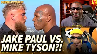 Shannon Sharpe & Chad Johnson react to Jake Paul vs. Mike Tyson going down on Netflix | Nightcap