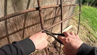 Rebar ties part 2. This one's for Bruce.