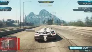 Need For Speed Most Wanted 2 (2012) - Koenigsegg Agera R - #4 Trail Blazer