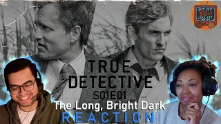 TRUE DETECTIVE - FIRST TIME REACTION!  THE LONG DARK NIGHT - EP. 1