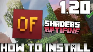 How To Install OPTIFINE 1.20/1.20.6 and SHADERS 1.20/1.20.6 in Minecraft!