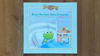 Ash reads Even Kermit Gets Grouchy by H. B. Gilmour illustrated by Tom Brannon