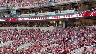 Alabama vs Utah State Kickoff at Bryant-Denny Stadium