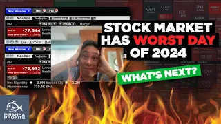 Stock Market has Worst Day of 2024! What's Next?