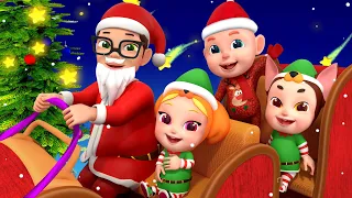 Jingle Bells - Christmas Song - More Nursery Rhymes & Rosoo Kids Songs