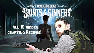 The Walking Dead Saints & Sinners All 15 Hidden Crafting Recipes