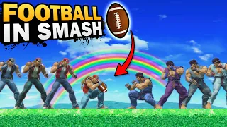 We created American Football in Smash Ultimate