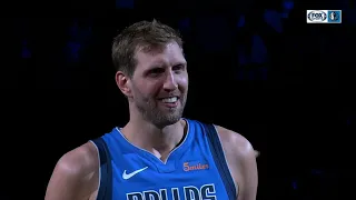 NBA Legends pay tribute to Dirk Nowitzki after his final home game with Dallas Mavericks