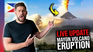 🔴 LIVE UPDATE: Mayon Volcano ERUPTION 2023