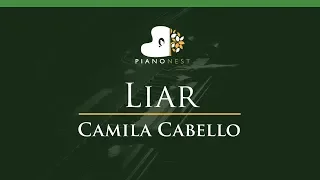 Camila Cabello - Liar - LOWER Key (Piano Karaoke / Sing Along)