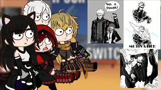 Rwby(My Au) react to Devils May Cry Uno game